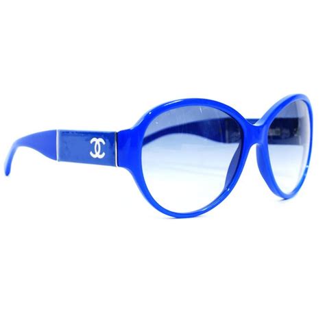 chanel blue sunglasses